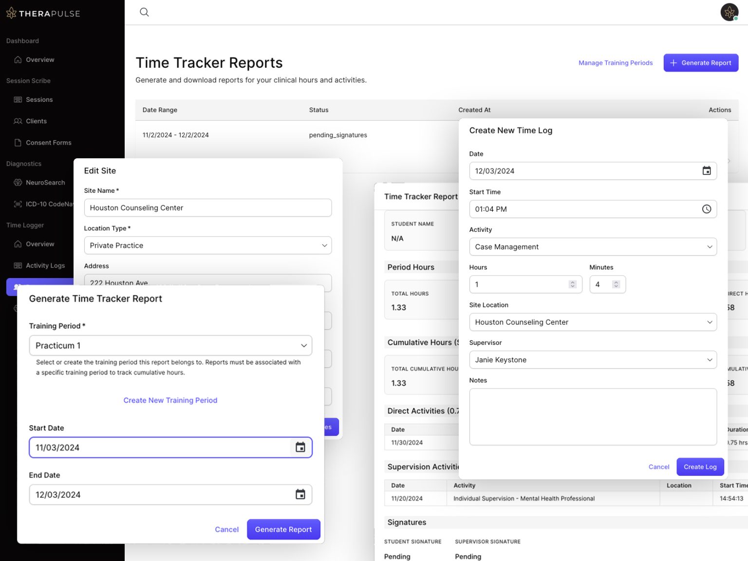 Free Clinical Hours Time Tracker